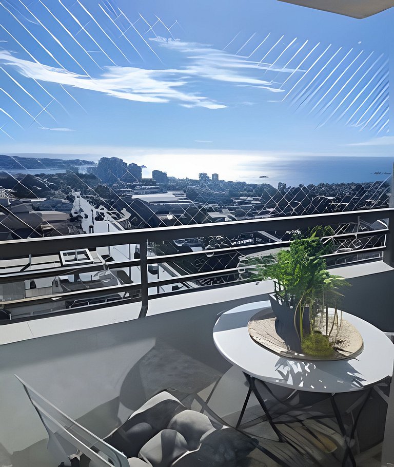 Bahía a tus pies, moderno depto 2 habitaciones