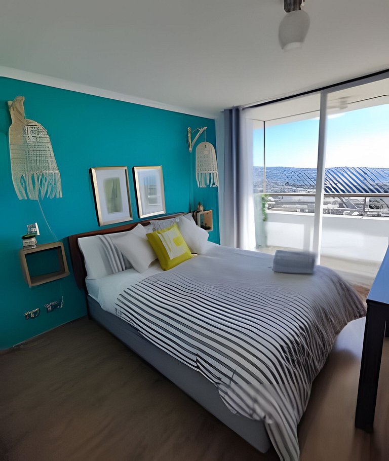 Bahía a tus pies, moderno depto 2 habitaciones