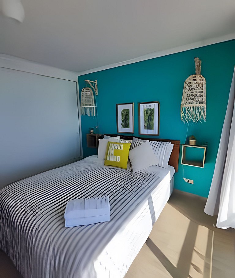 Bahía a tus pies, moderno depto 2 habitaciones