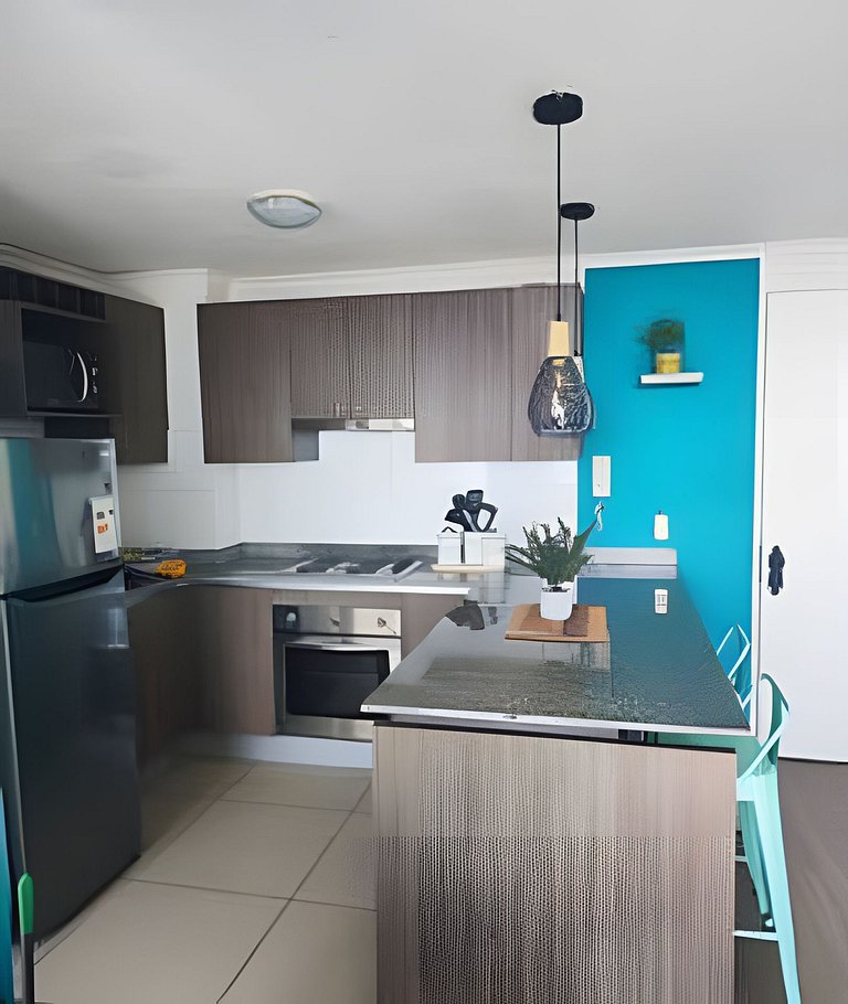 Bahía a tus pies, moderno depto 2 habitaciones