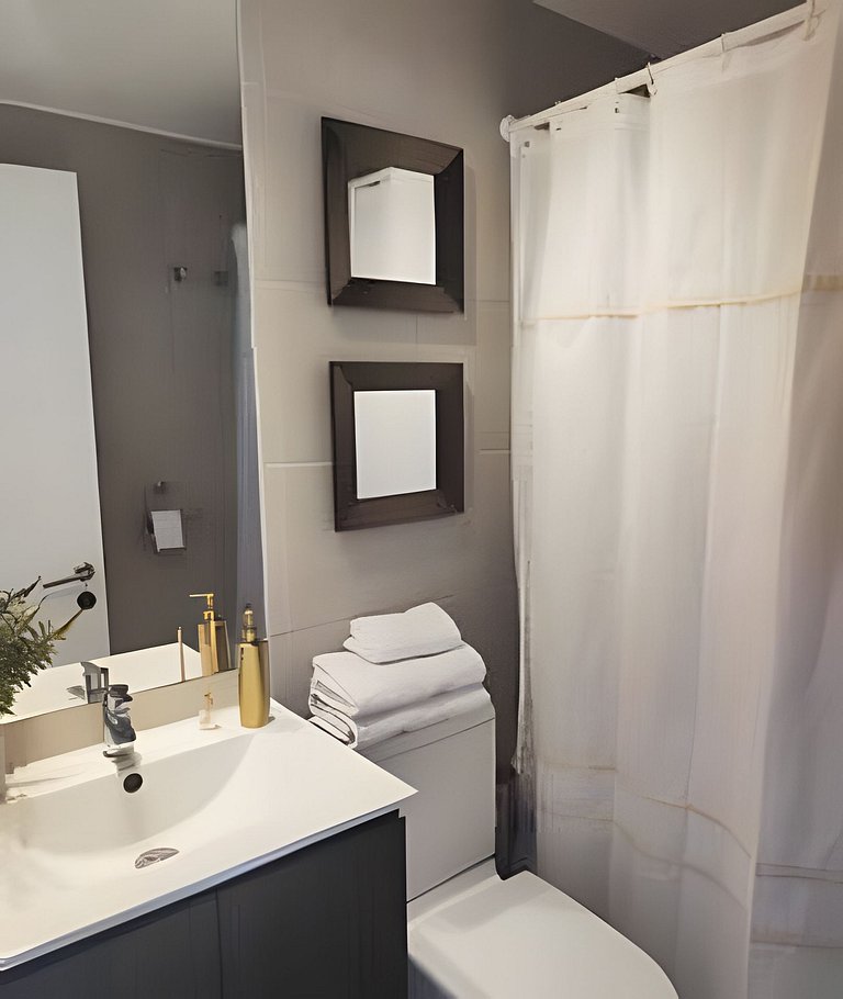 Bahía a tus pies, moderno depto 2 habitaciones
