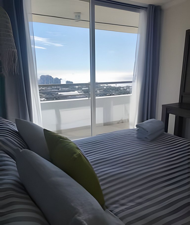 Bahía a tus pies, moderno depto 2 habitaciones