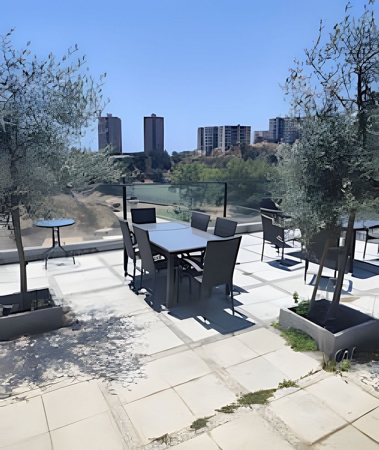 124,Estudio amplio con vista
