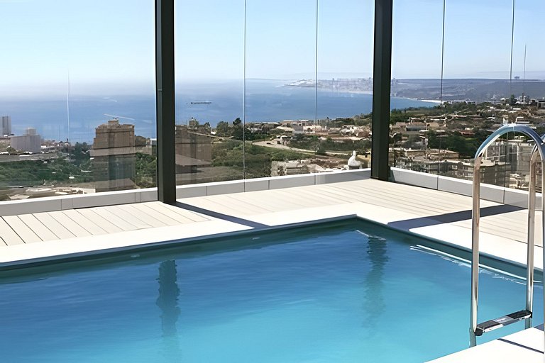 402, Estudio moderno con azotea y vista al mar