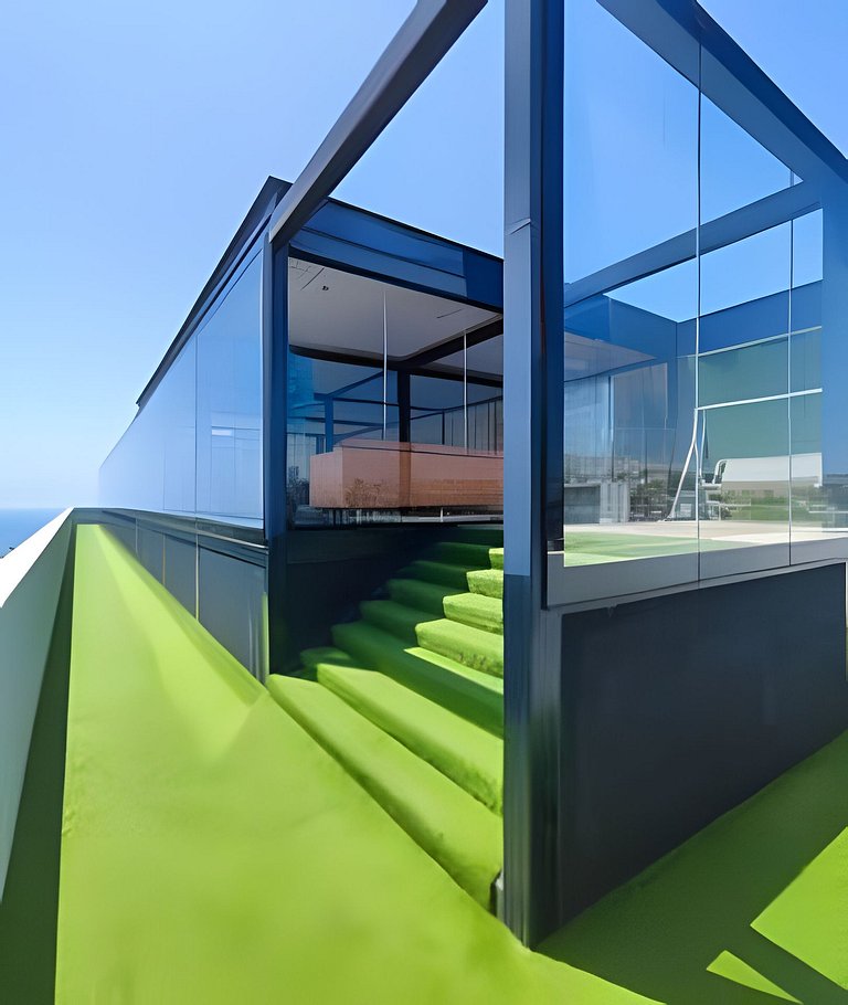 123,Estudio XL con Terraza y Vista