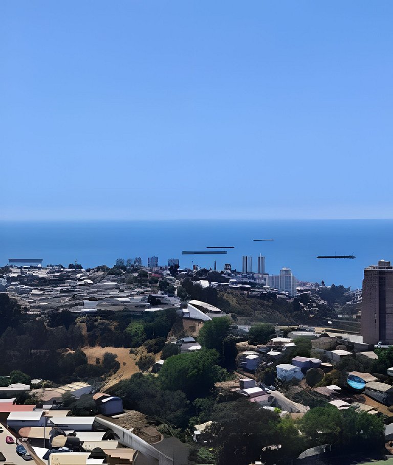 123,Estudio XL con Terraza y Vista